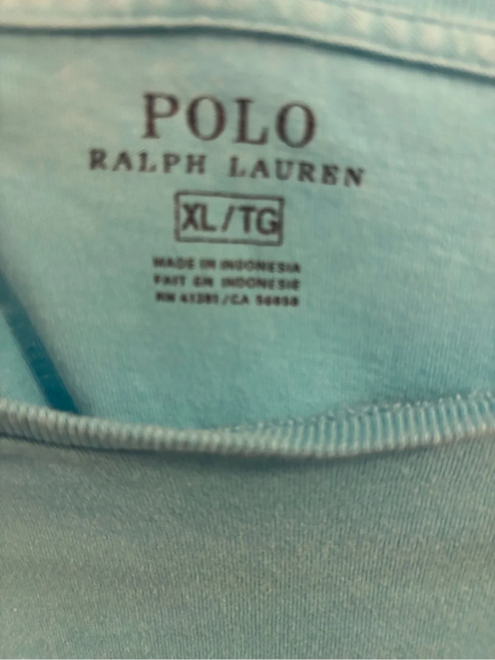 Polo by Ralph Lauren Short-Sleeve Tee - Aqua with Yellow Pony - Picture 3 of 4